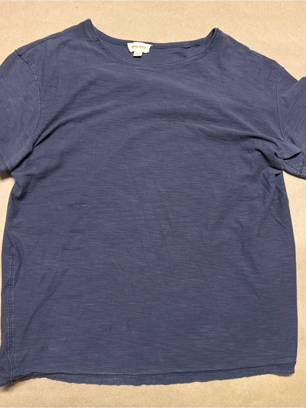 Diesel Navy Blue Fashion Shirt Men's size XXL Rare!